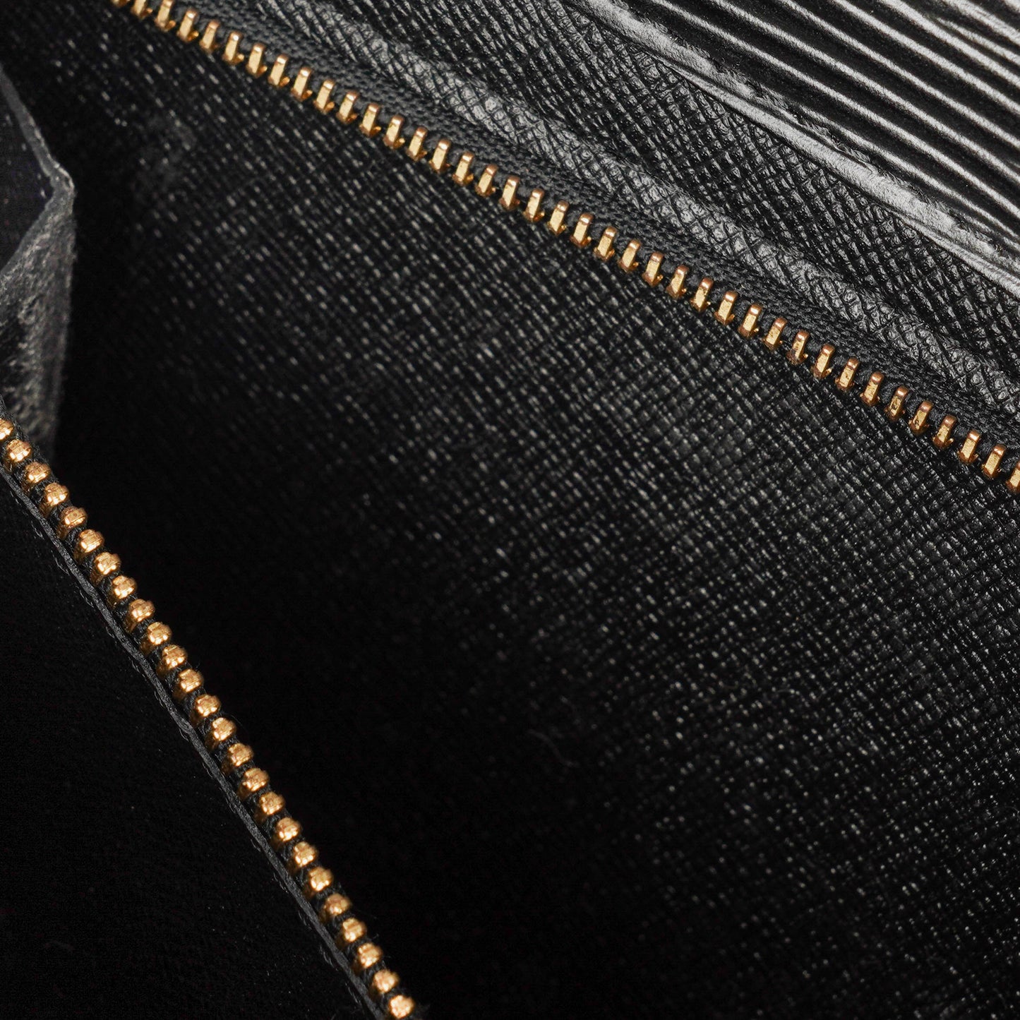 Louis Vuitton Arts-Deco Black EPI Leather Clutch Bag