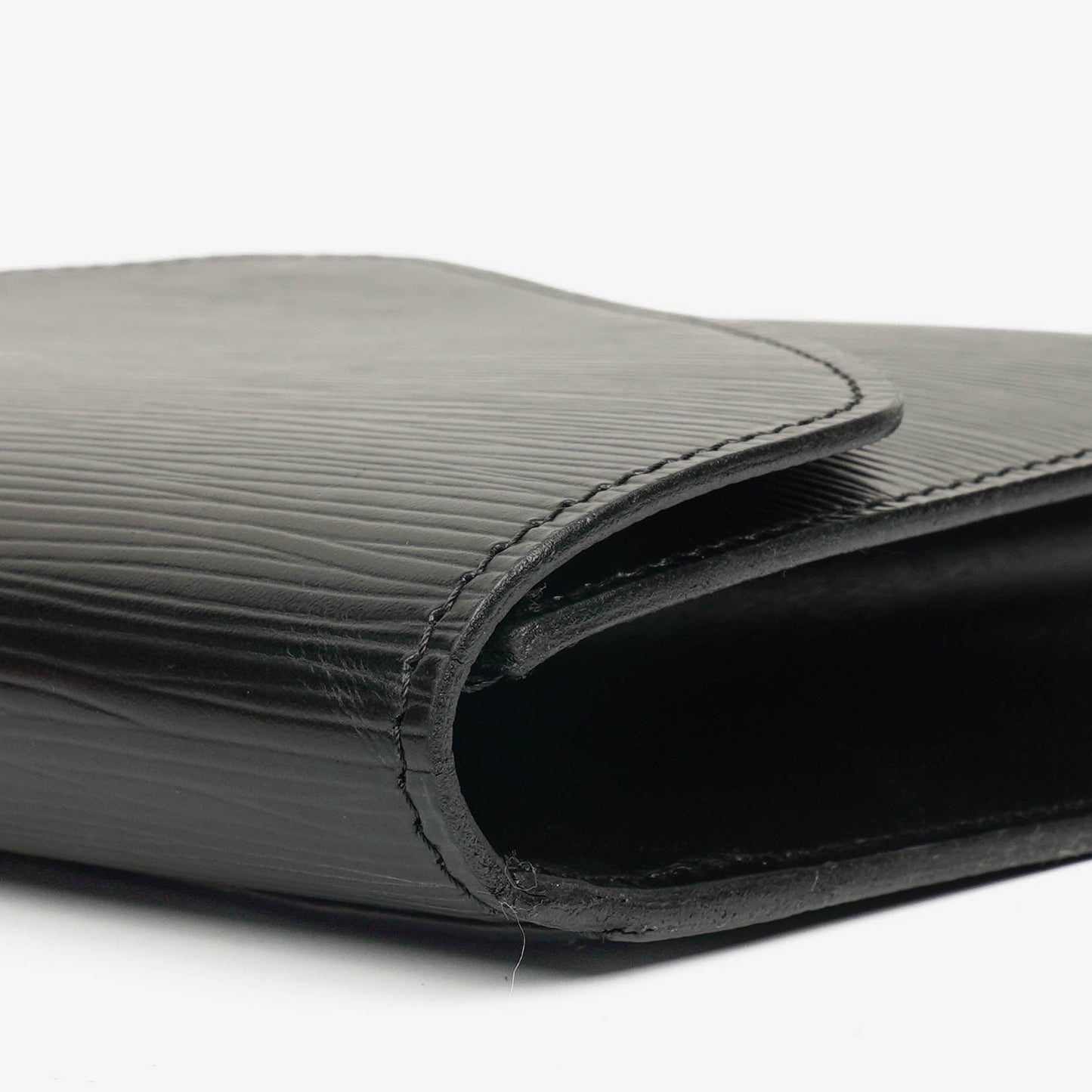 Louis Vuitton Arts-Deco Black EPI Leather Clutch Bag