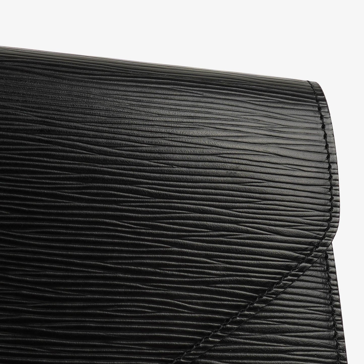 Louis Vuitton Arts-Deco Black EPI Leather Clutch Bag