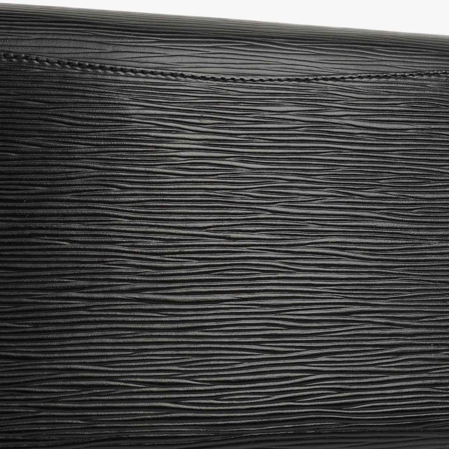Louis Vuitton Arts-Deco Black EPI Leather Clutch Bag