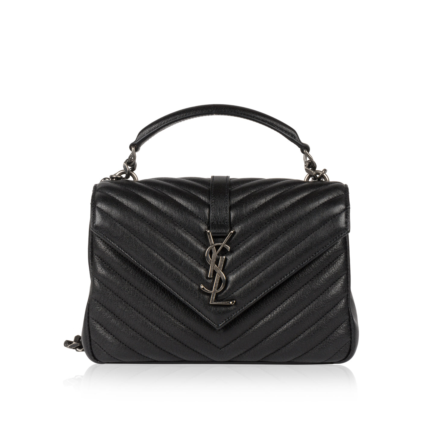 Saint Laurent Luxury Leather Red Handbag Style 30