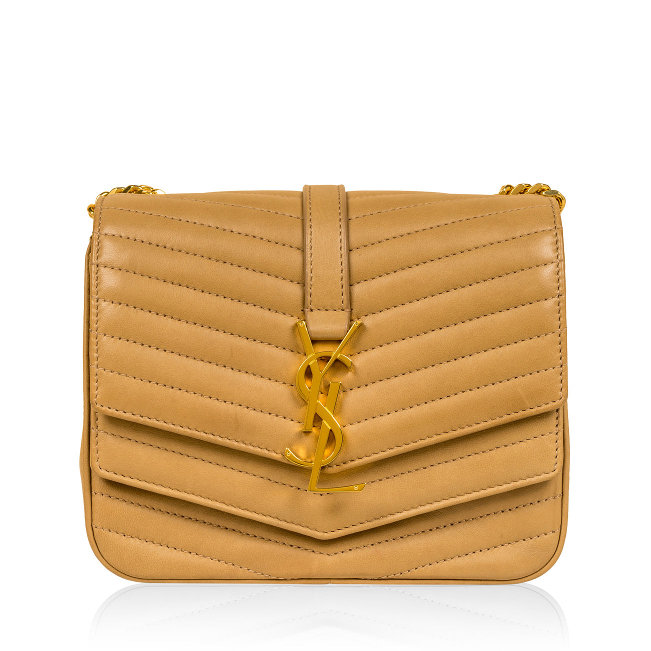 Saint Laurent Luxury Leather Red Handbag Style 19