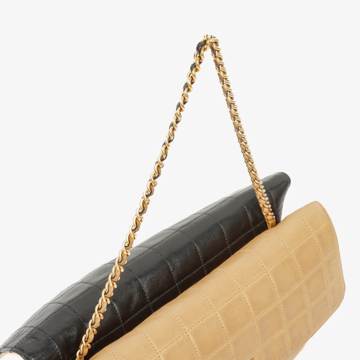 Chanel  Double Sided Bi-Colour Chocolate Ba Quilted Lambskin 2.55 Reissue Flap Bag