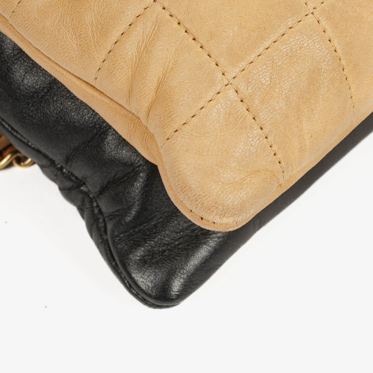 Chanel  Double Sided Bi-Colour Chocolate Ba Quilted Lambskin 2.55 Reissue Flap Bag