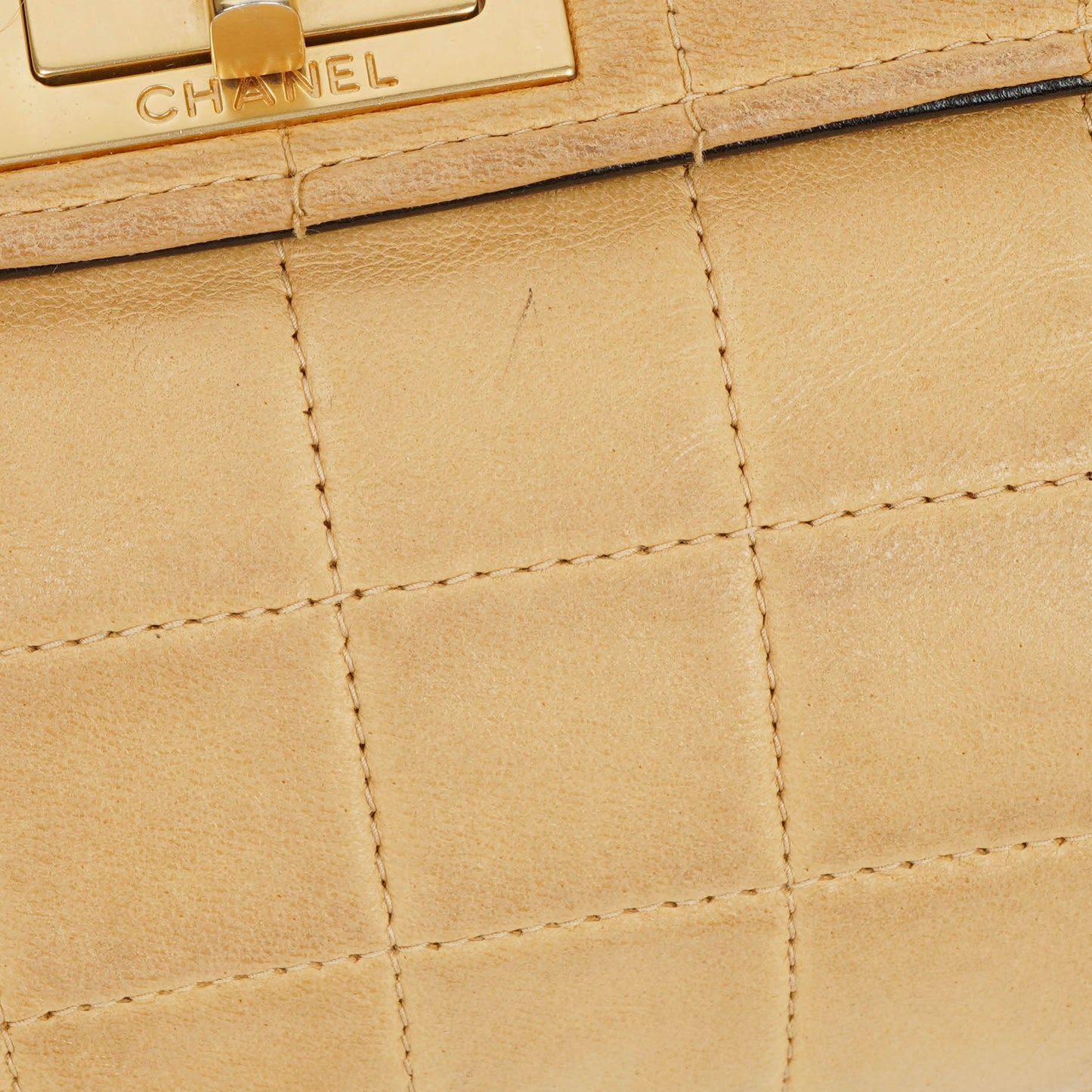 Chanel  Double Sided Bi-Colour Chocolate Ba Quilted Lambskin 2.55 Reissue Flap Bag