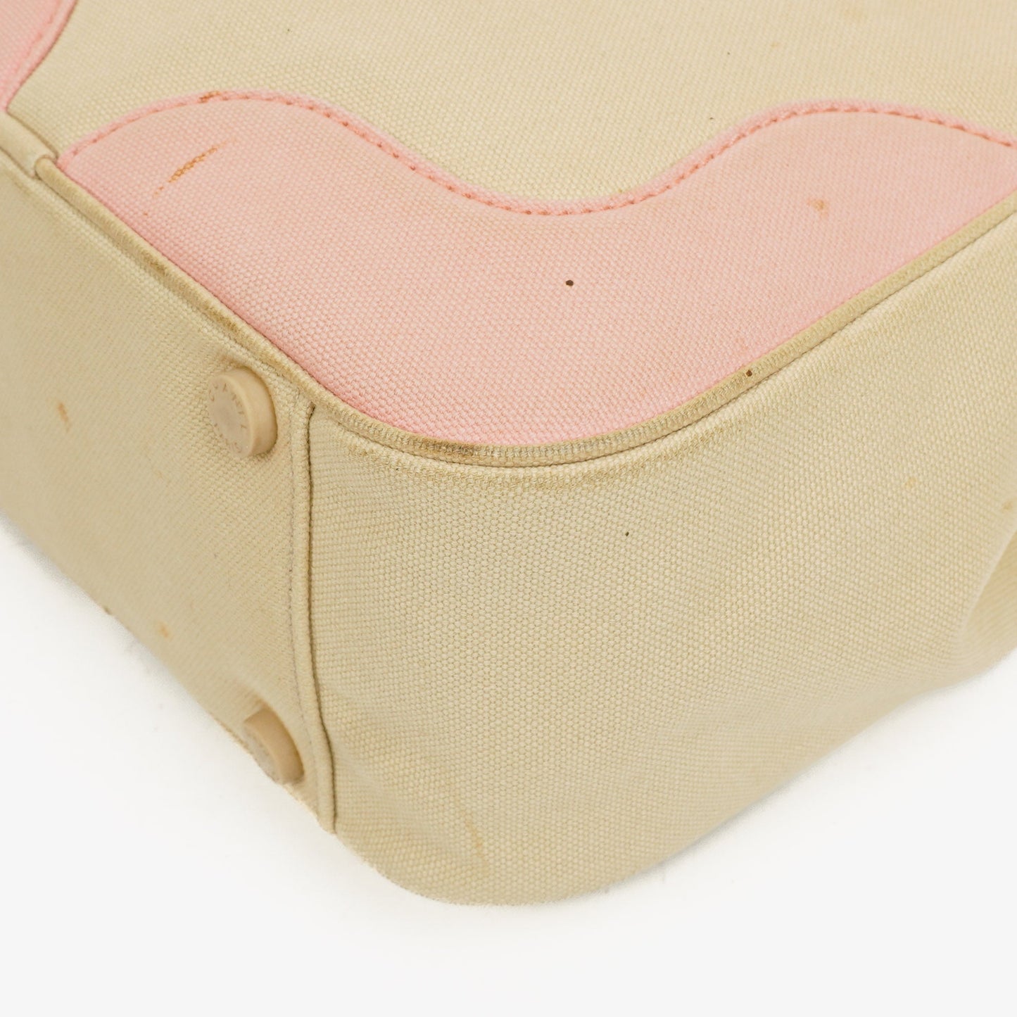 Chanel  Canvas Marshmallow CC Tote