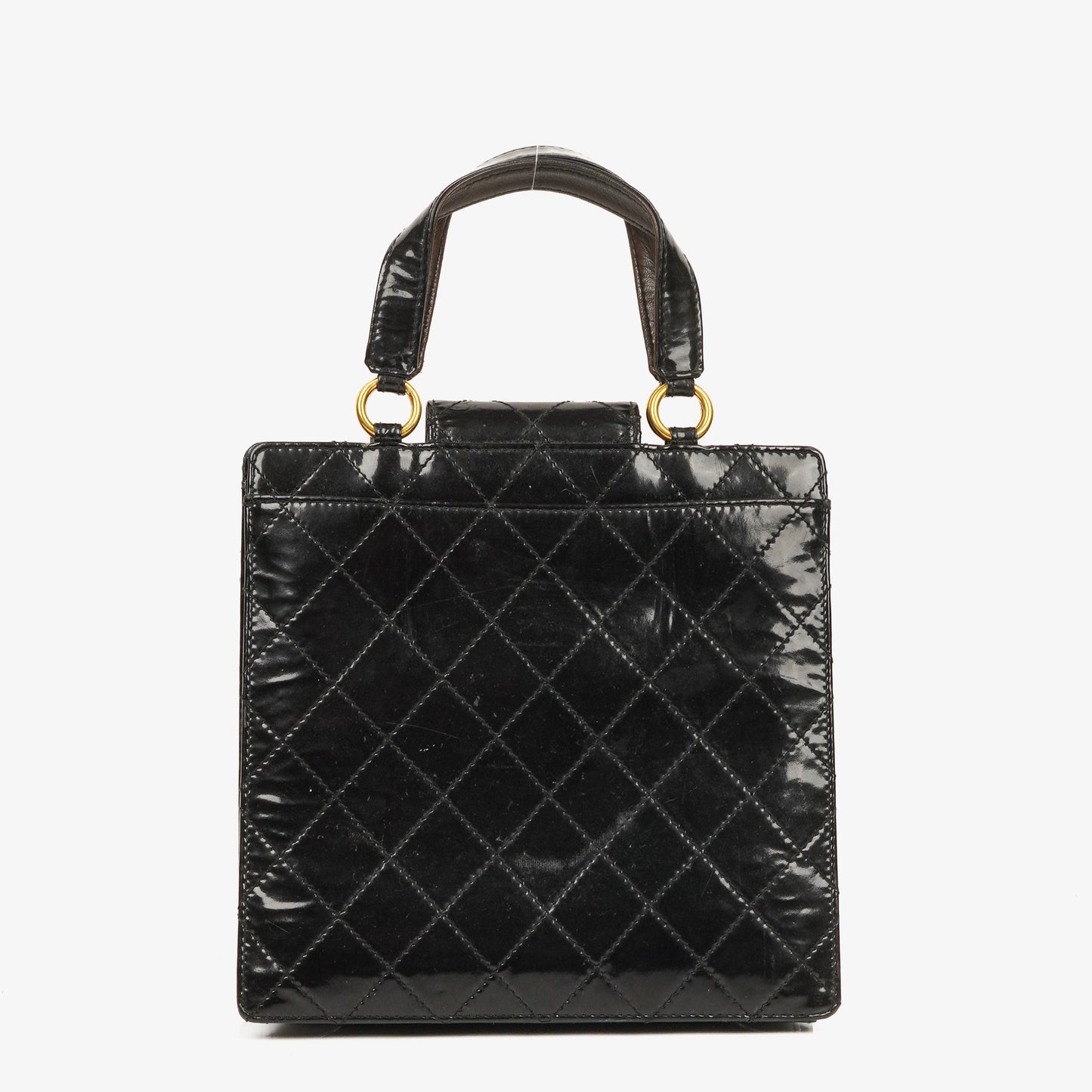 Chanel Metelasse Patent Leather Handbag