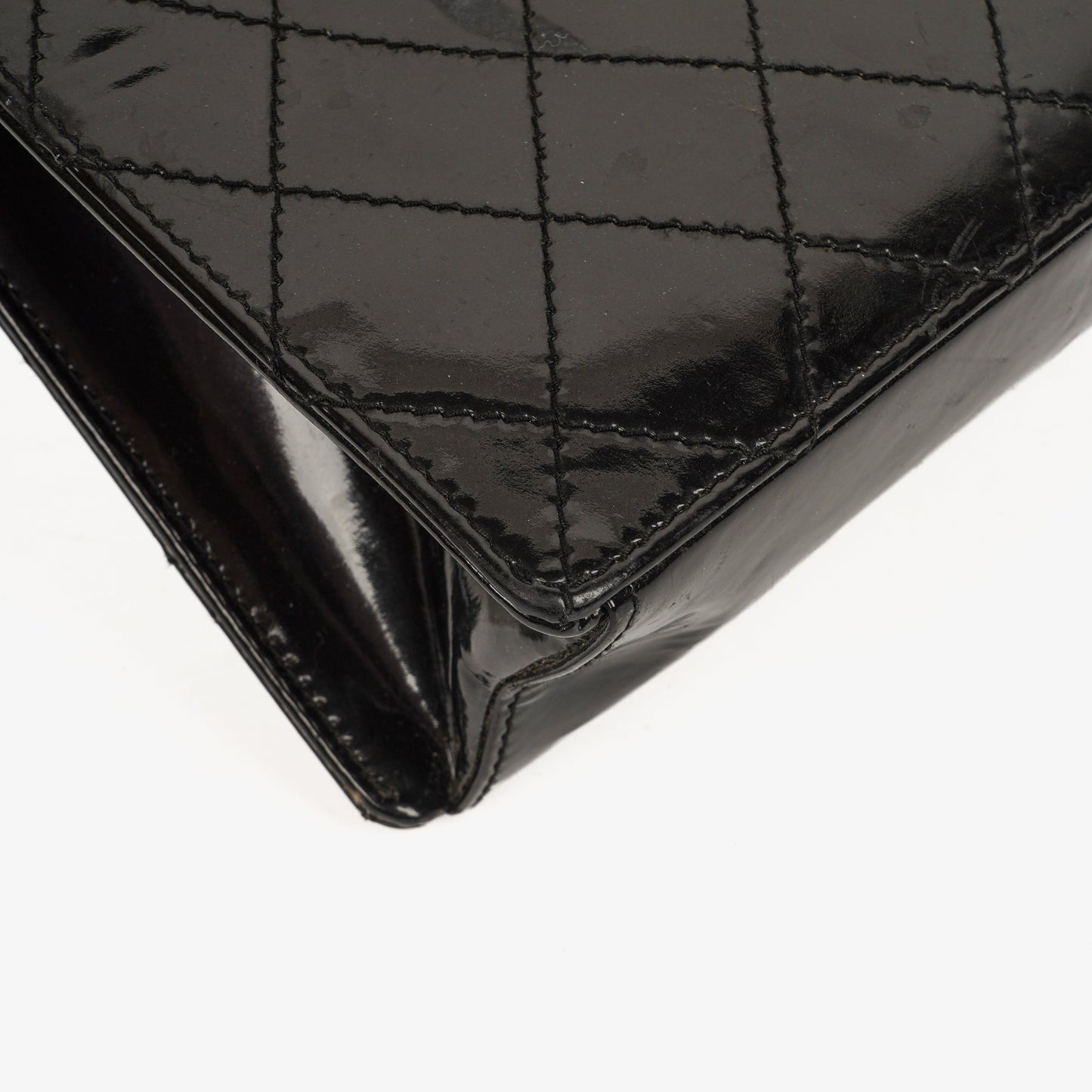Chanel Metelasse Patent Leather Handbag