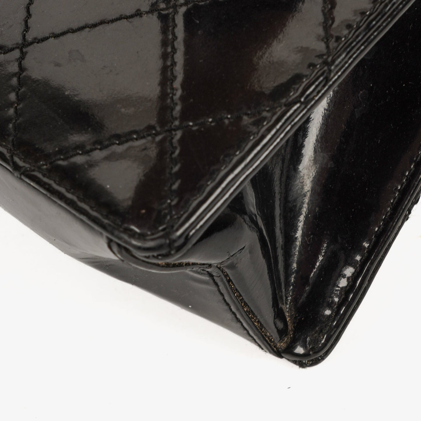 Chanel Metelasse Patent Leather Handbag