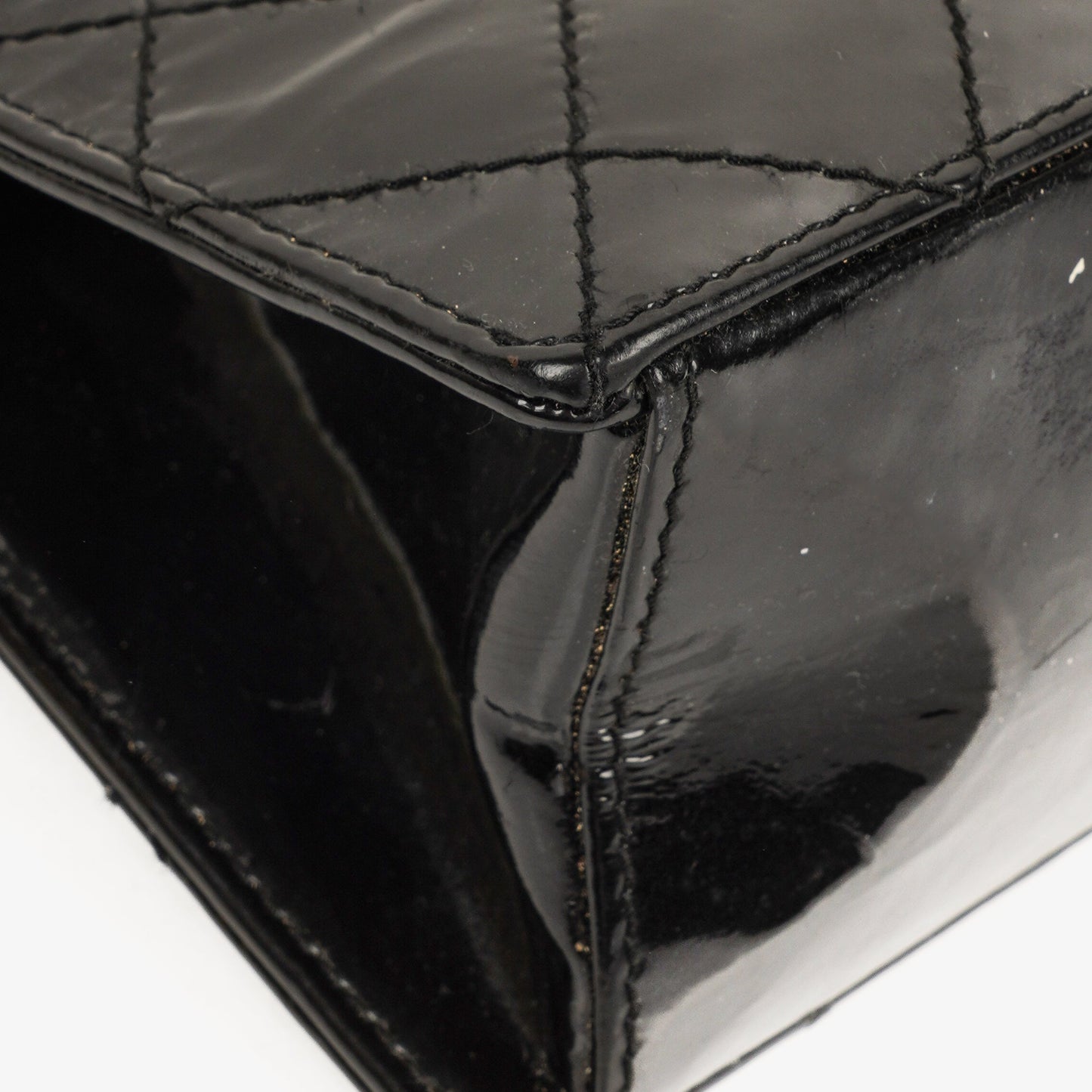 Chanel Metelasse Patent Leather Handbag