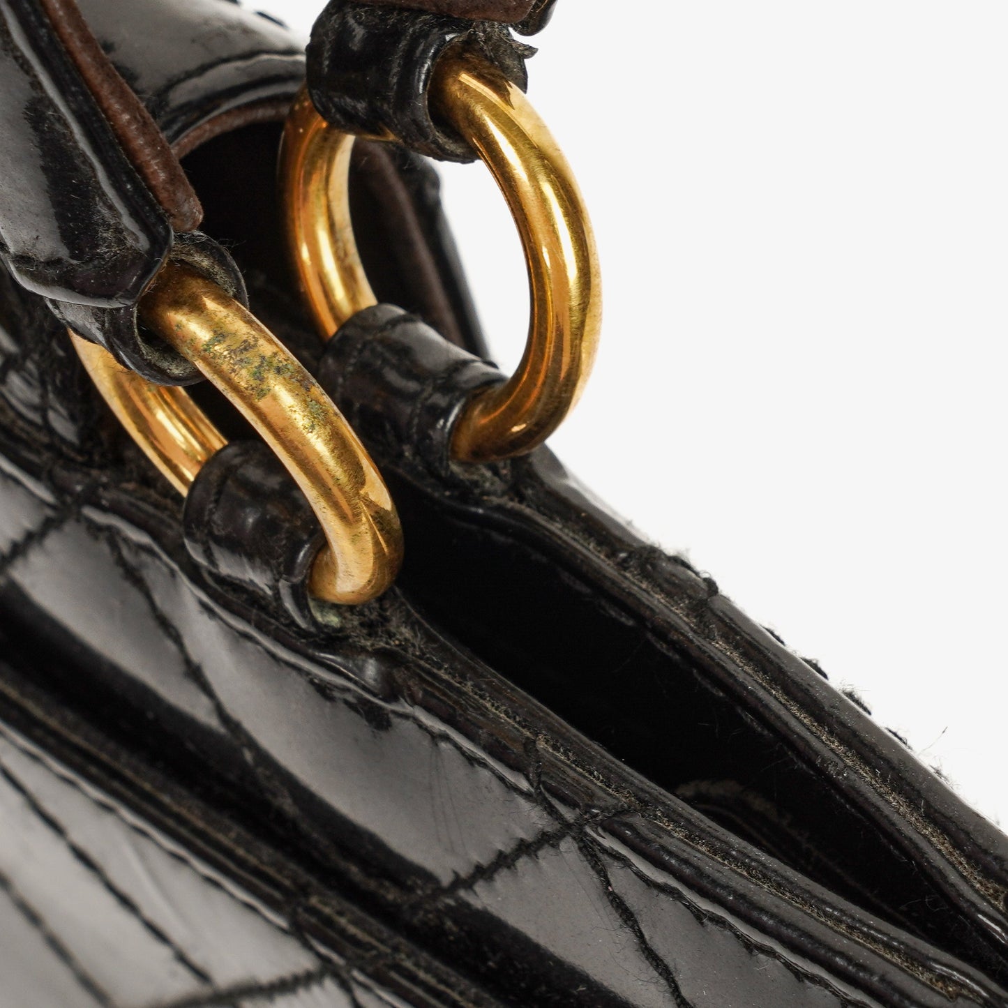 Chanel Metelasse Patent Leather Handbag