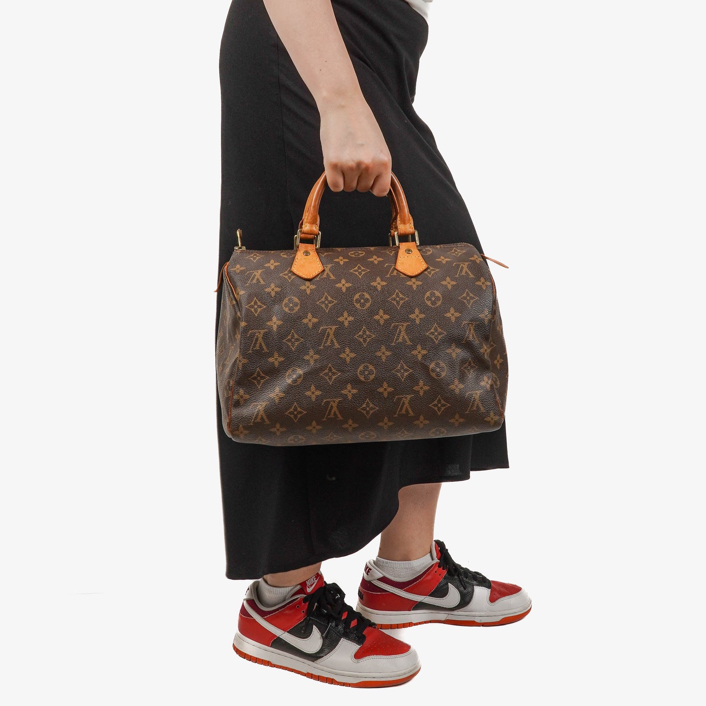Louis Vuitton  30 Monogram Canvas Handbag