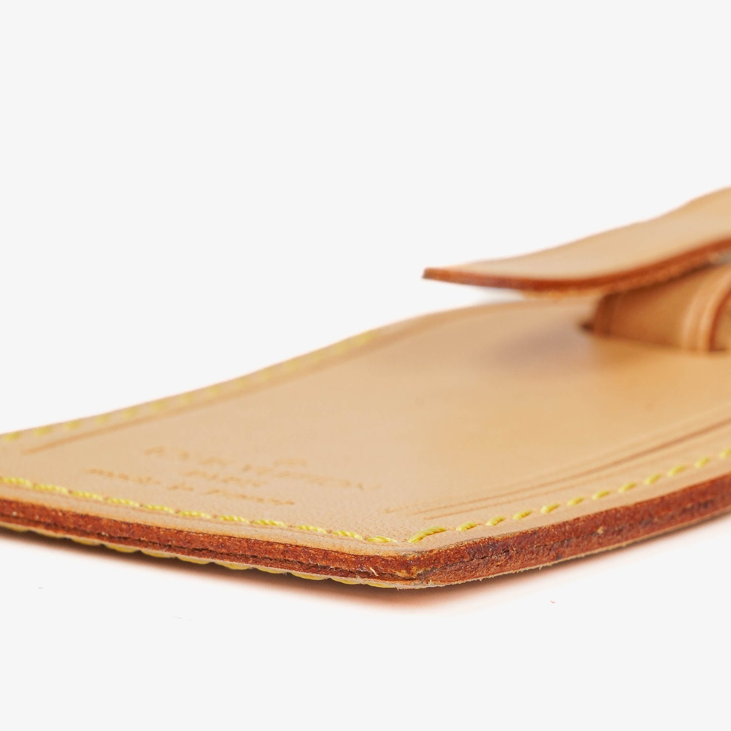 Louis Vuitton Leather Name Tag And Handles Holder