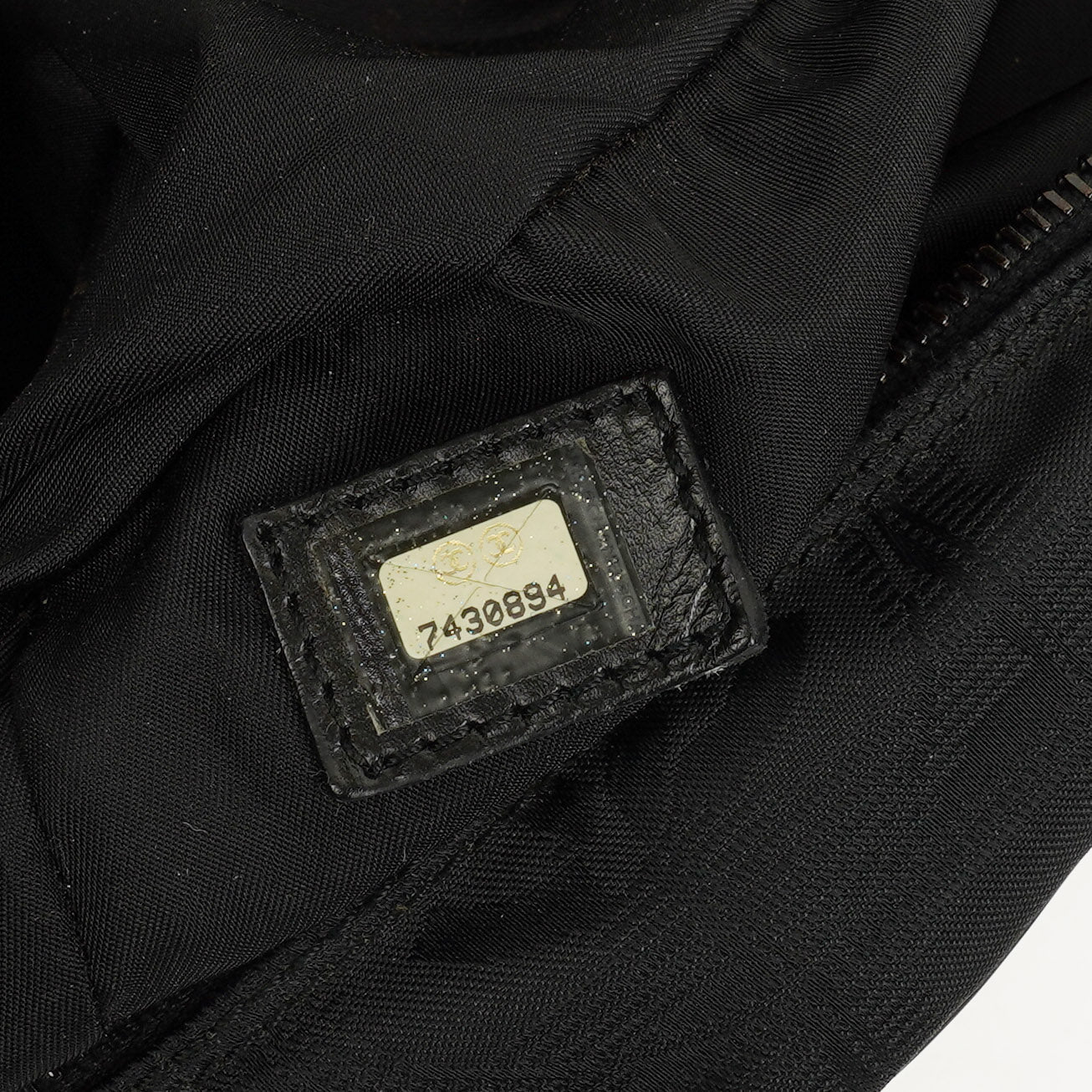 Chanel Black New Travel Line Nylon Mini Boston Bag