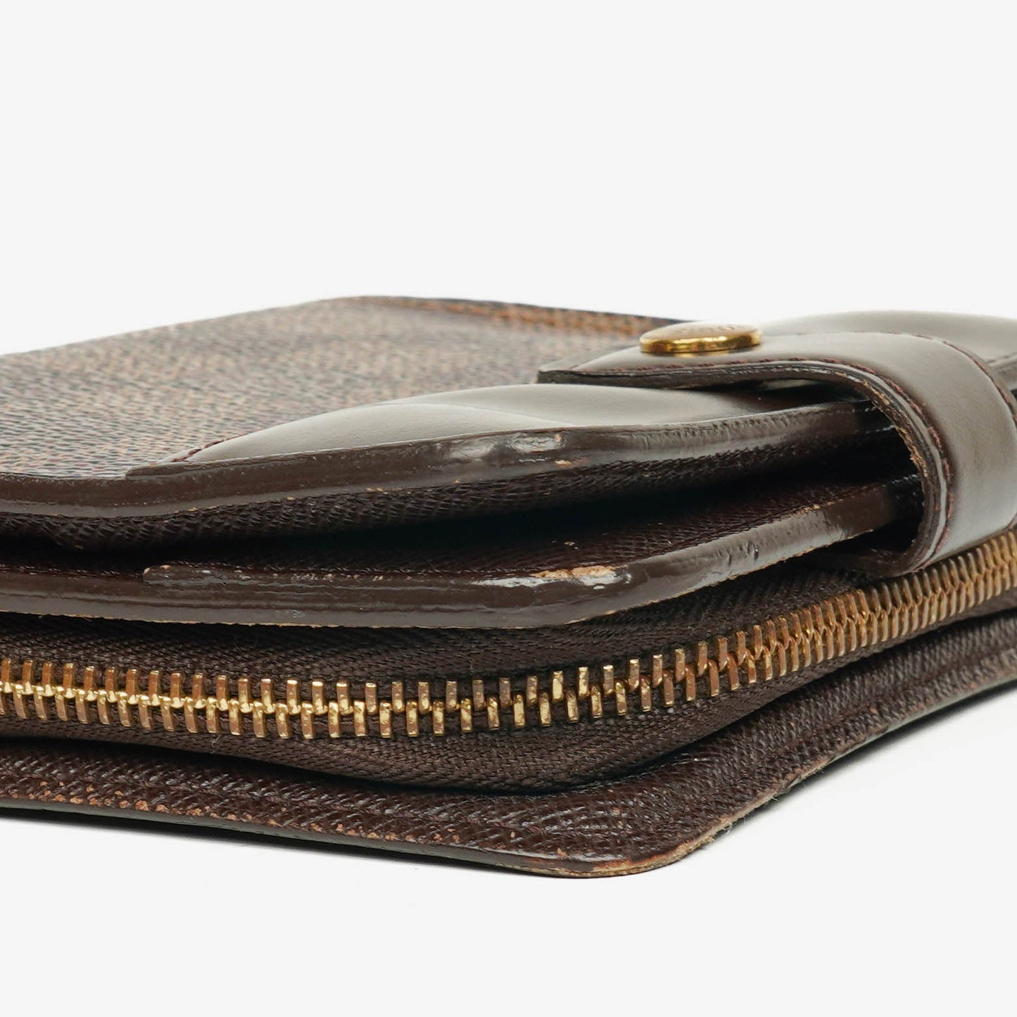 Louis Vuitton Damier Ebene Compact Zippy Wallet