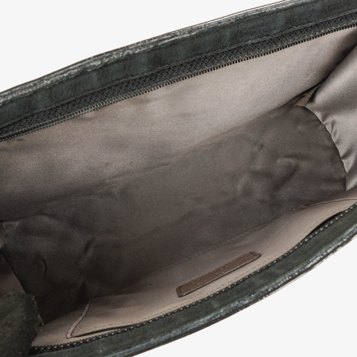 Chanel Lucky Charm Black Patent Leather Pochette