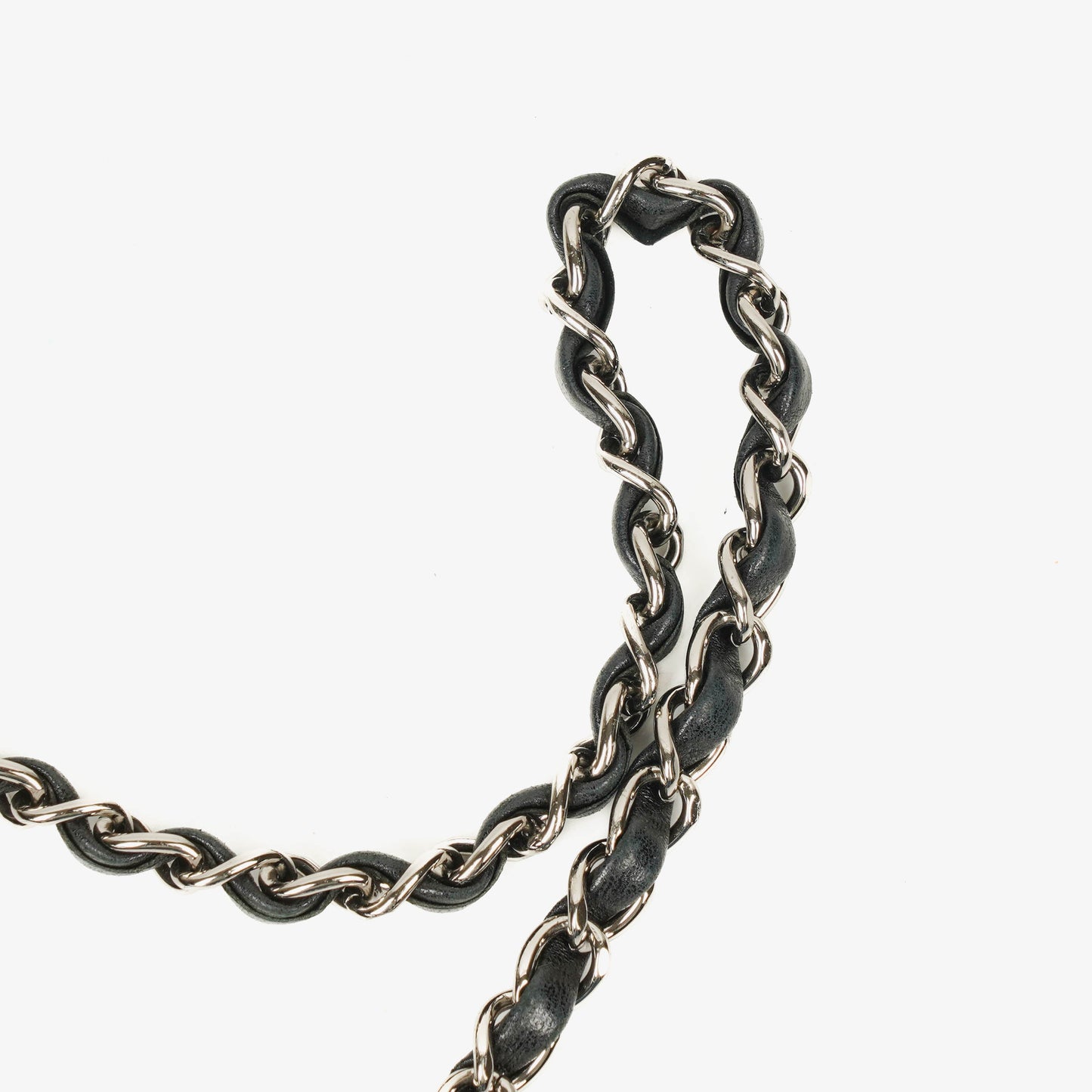 Chanel Lucky Charm Black Patent Leather Pochette