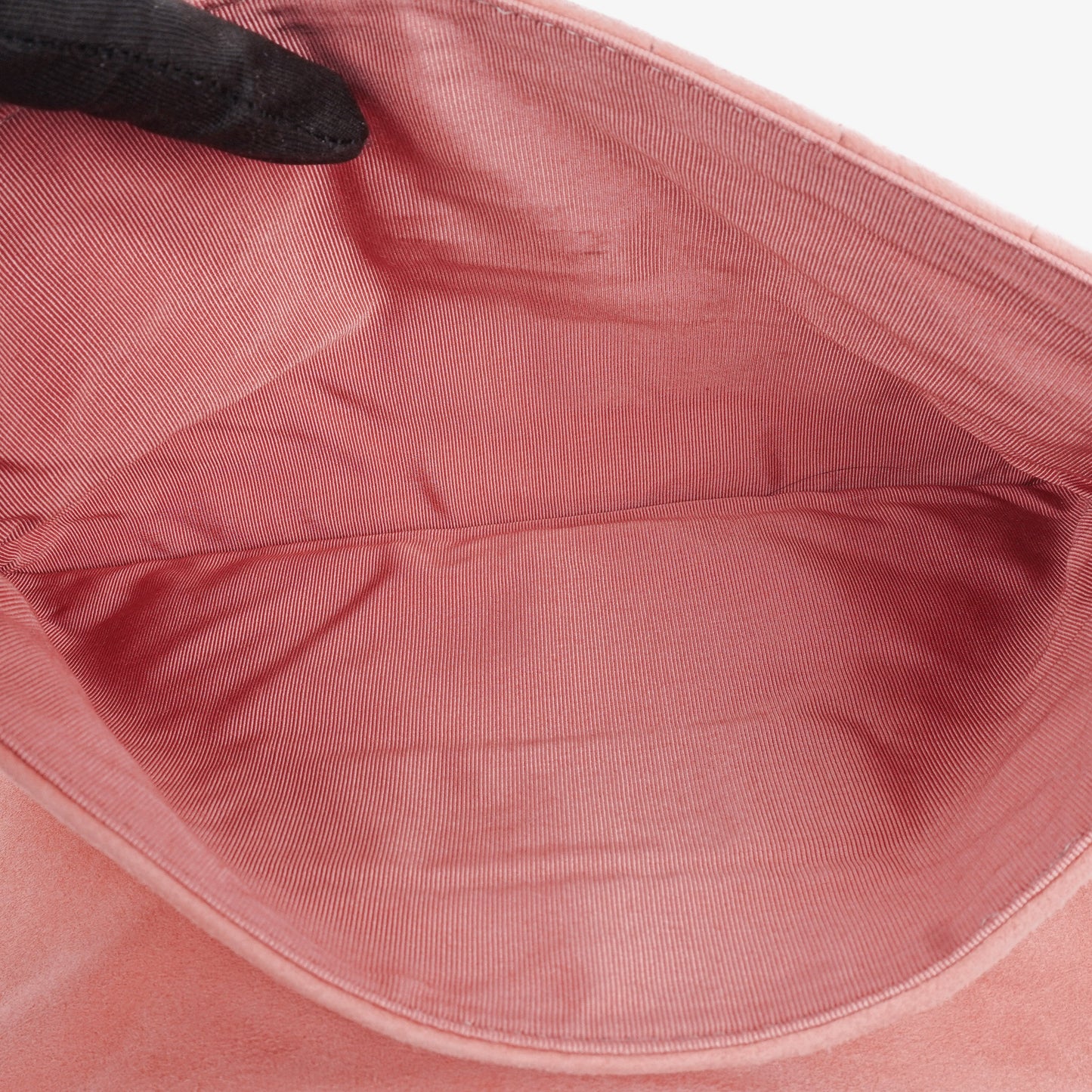 Chanel Pink Suede Chocolate Bar Mademoiselle Flap Bag
