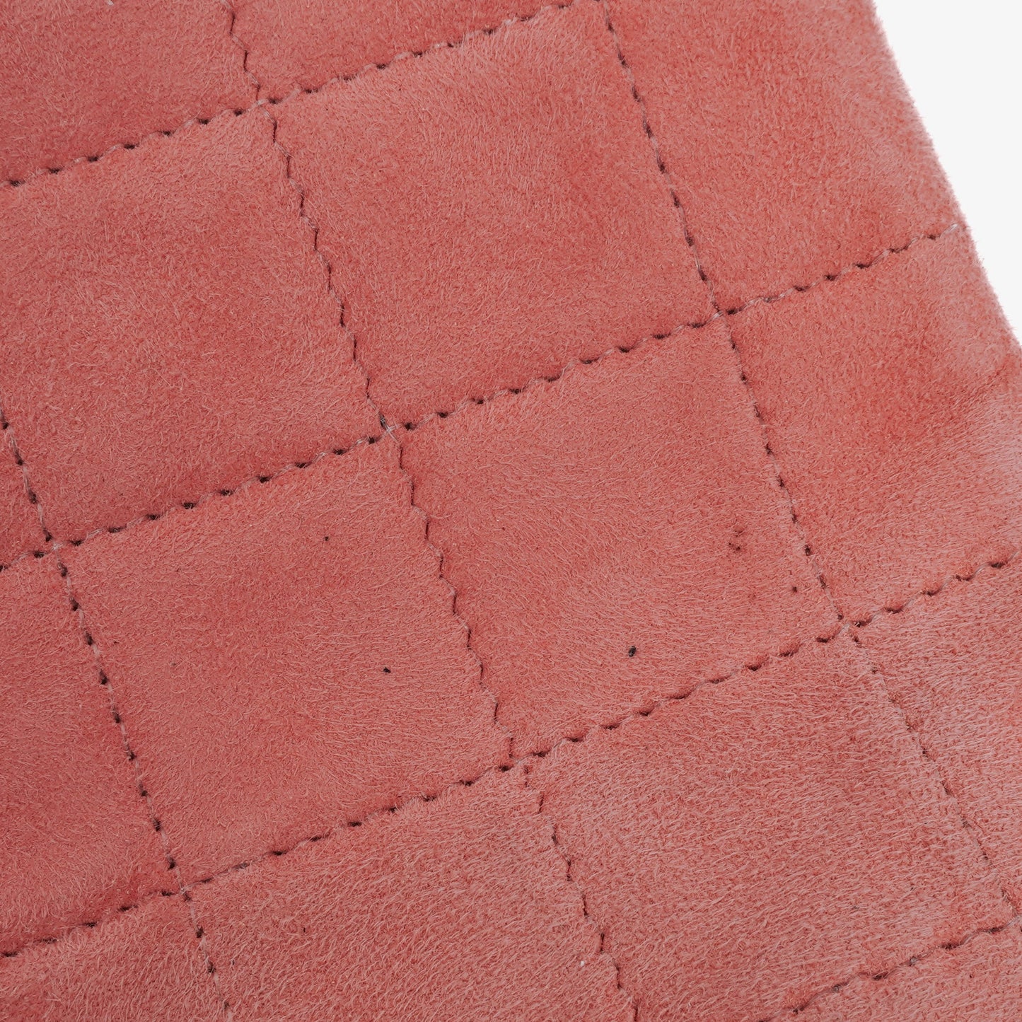 Chanel Pink Suede Chocolate Bar Mademoiselle Flap Bag