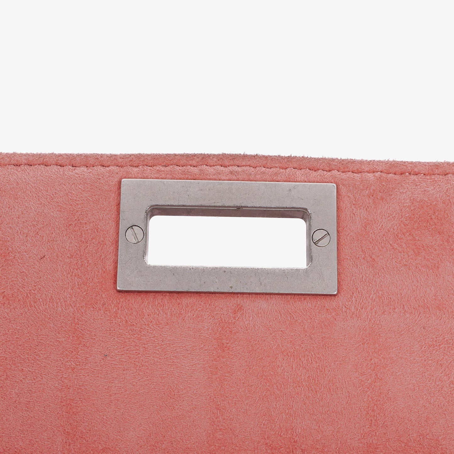 Chanel Pink Suede Chocolate Bar Mademoiselle Flap Bag