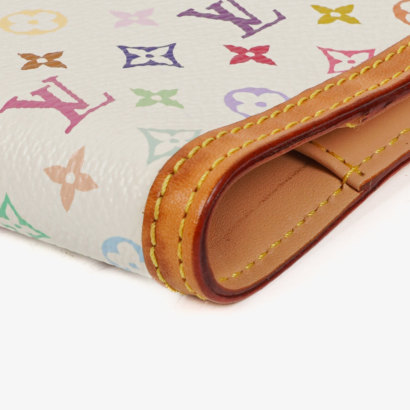 Louis Vuitton x Takashi Murakami White Monogram Multicolor Small Agenda/Notebook Cover