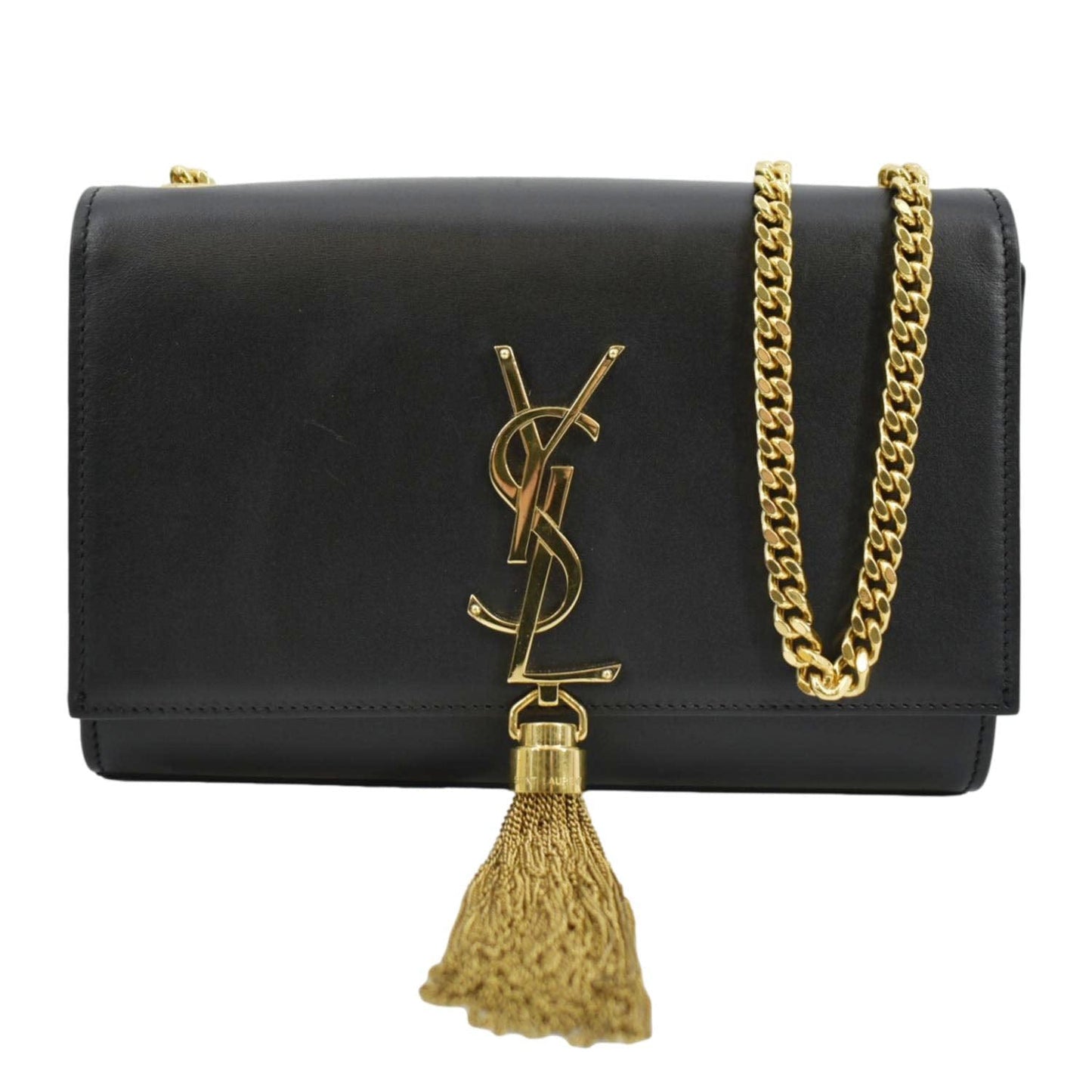 Saint Laurent Kate Leather Black Crossbody Style 19