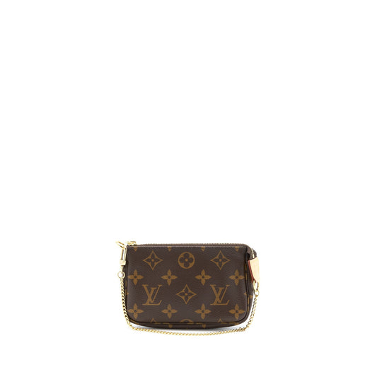 Louis Vuitton Mini Pochette Monogram Canvas GHW