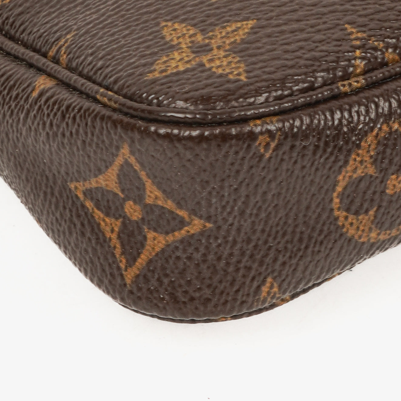 Louis Vuitton Mini Pochette Accessoires Monogram Canvas Clutch Handbag