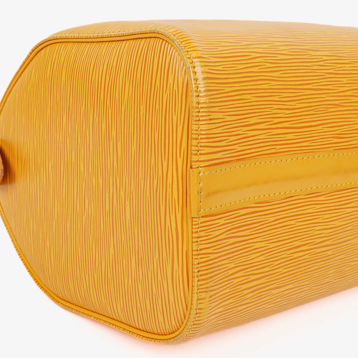 Louis Vuitton  25 Yellow EPI Leather Handbag