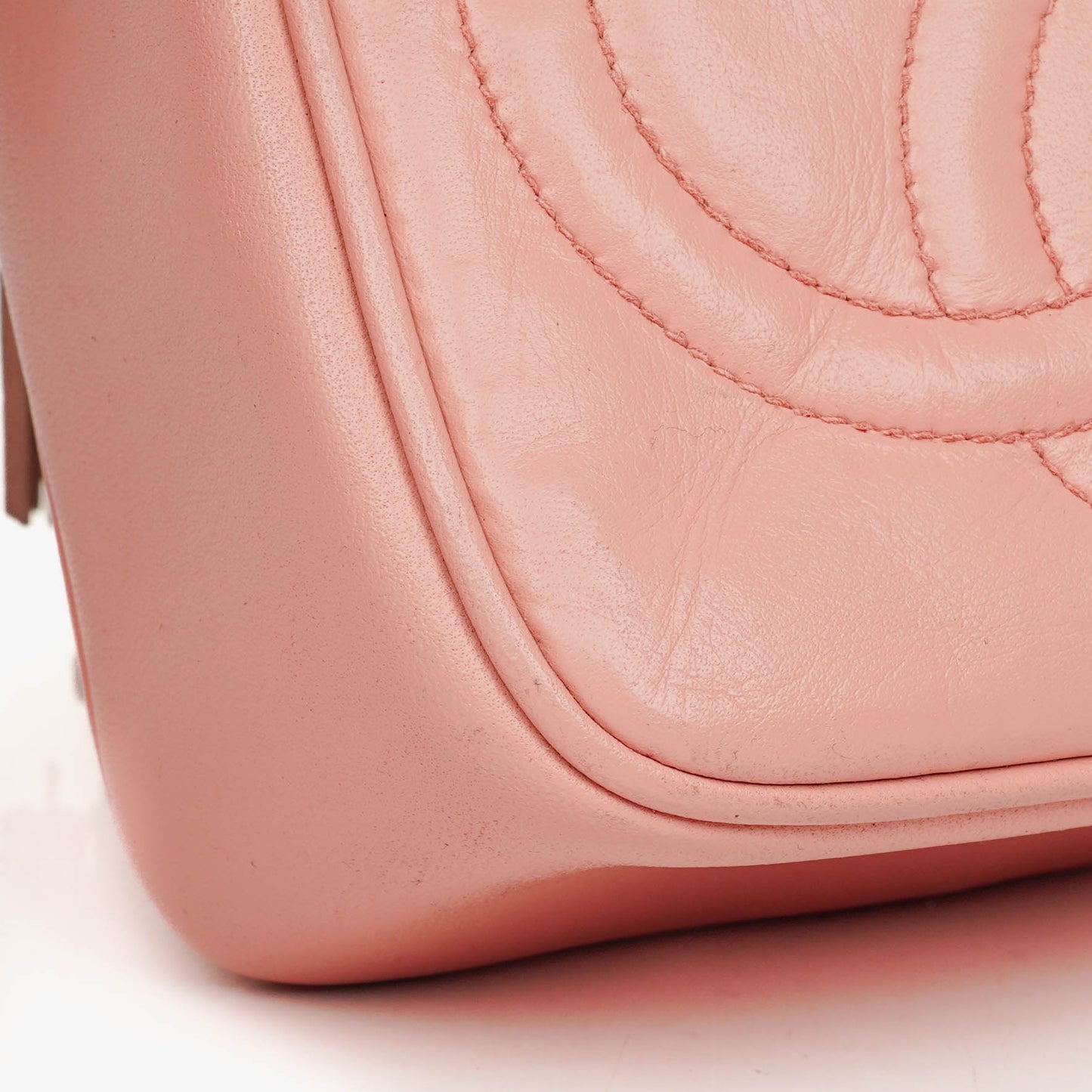 Chanel Triple CC Camera Tassel Lambskin Shoulder Bag