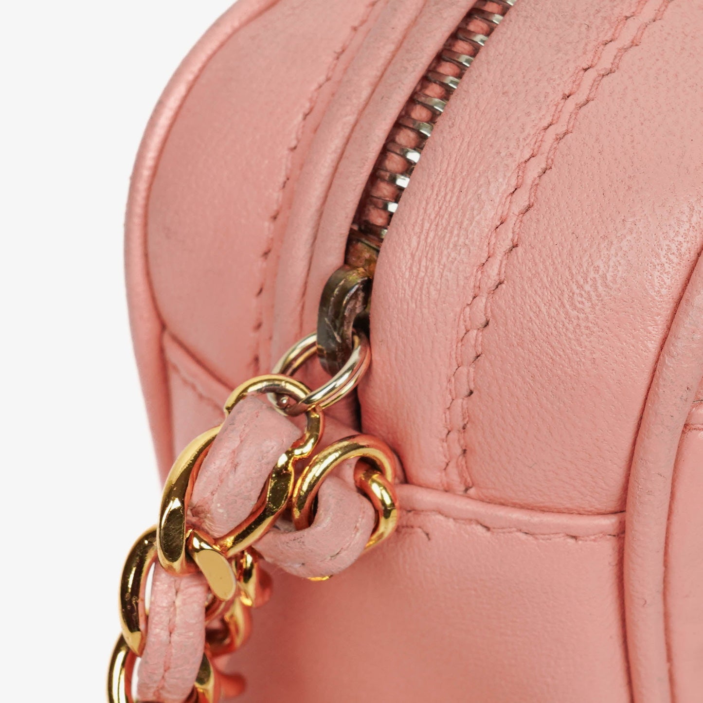 Chanel Triple CC Camera Tassel Lambskin Shoulder Bag