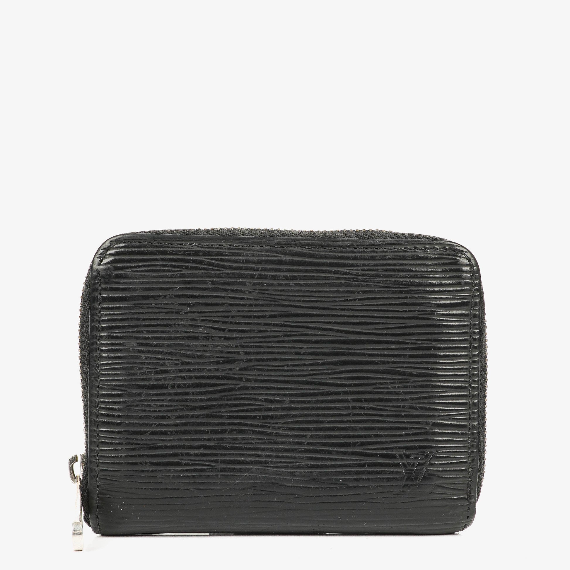 Louis Vuitton Zippy Black Epi Leather Coin Purse.