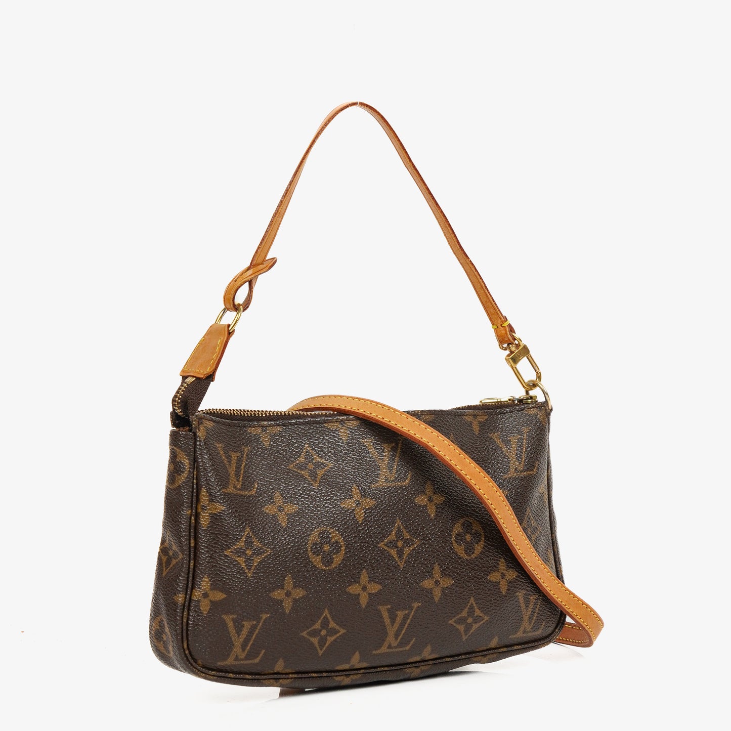Louis Vuitton Pochette Accessoires Monogram Canvas Clutch Handbag