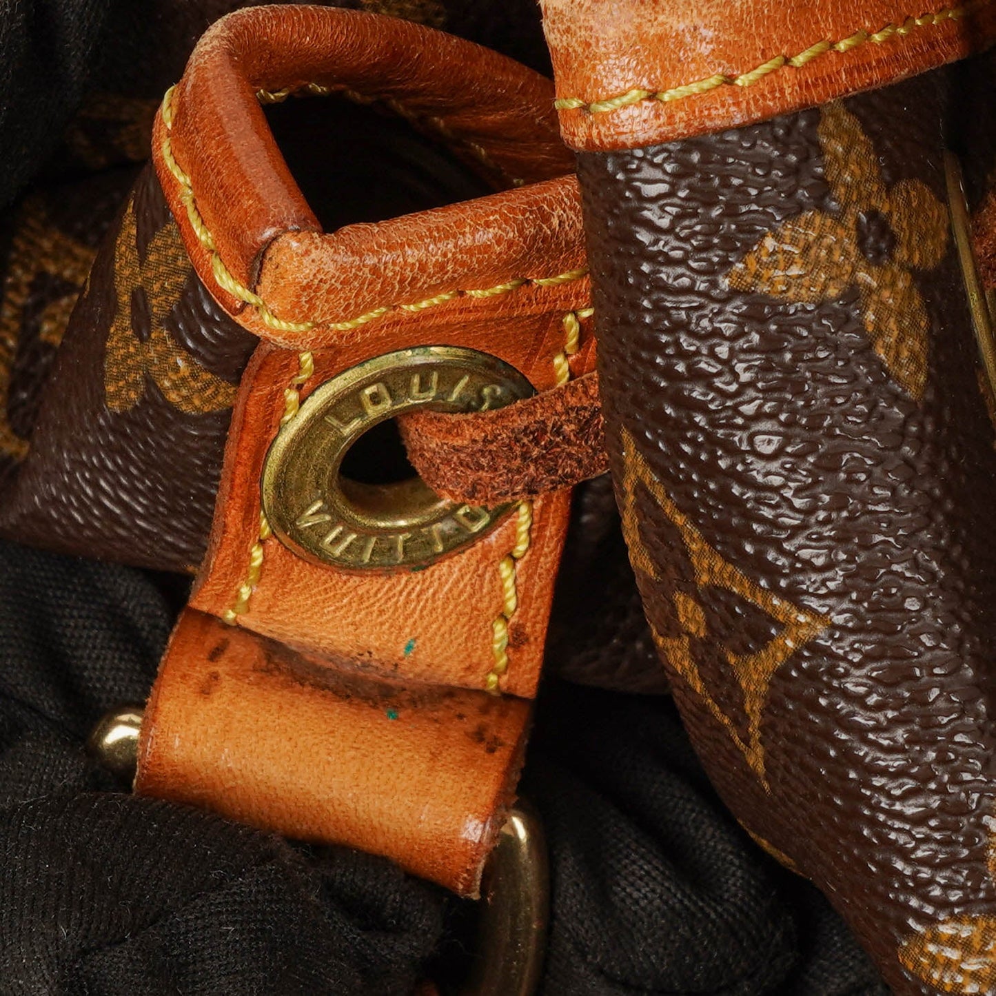 Louis Vuitton Petit Noe Monogram Canvas Shoulder Bag