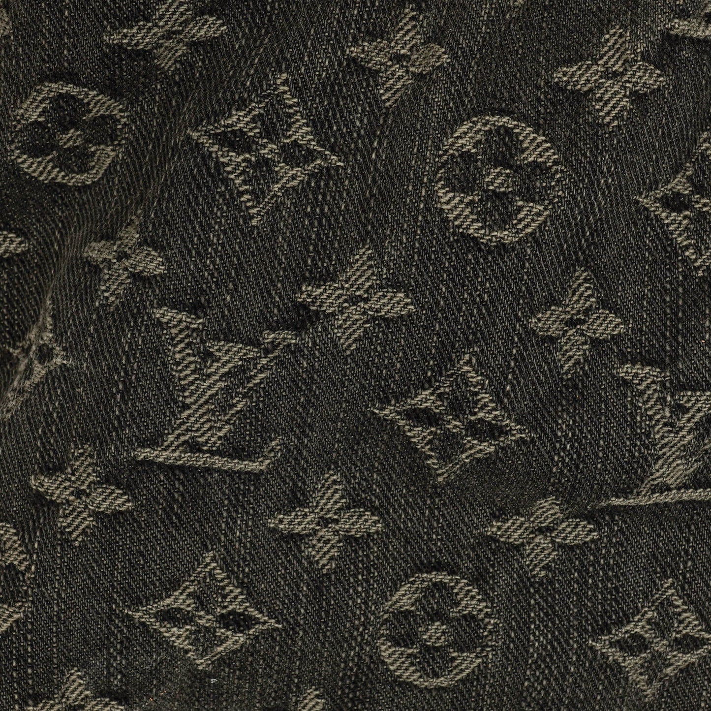 Louis Vuitton Neo Cabby GM Monogram Denim Bag Black