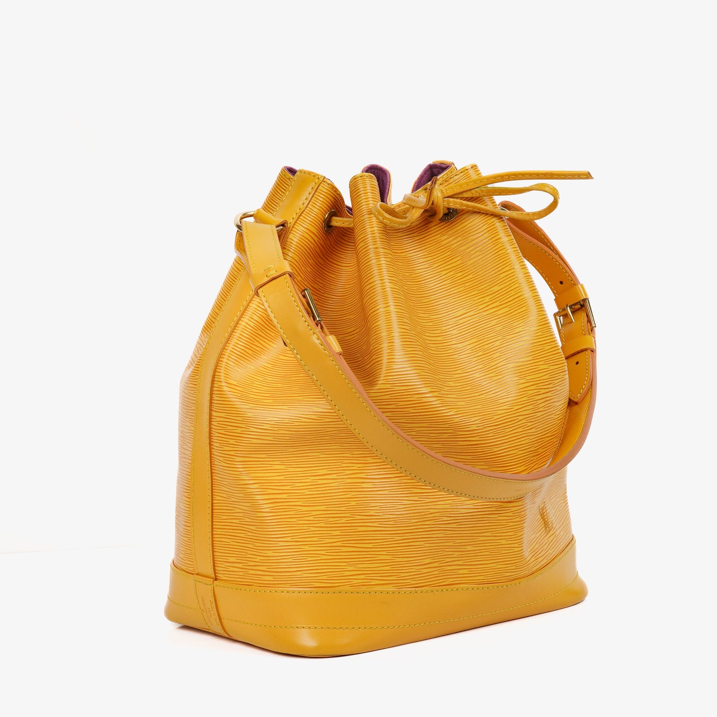 Louis Vuitton Noe Grande GM Yellow EPI Leather Shoulder Bag