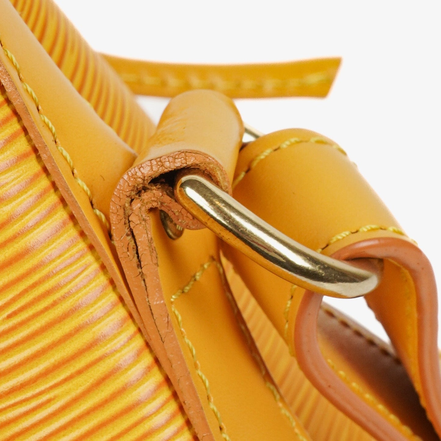 Louis Vuitton Noe Grande GM Yellow EPI Leather Shoulder Bag