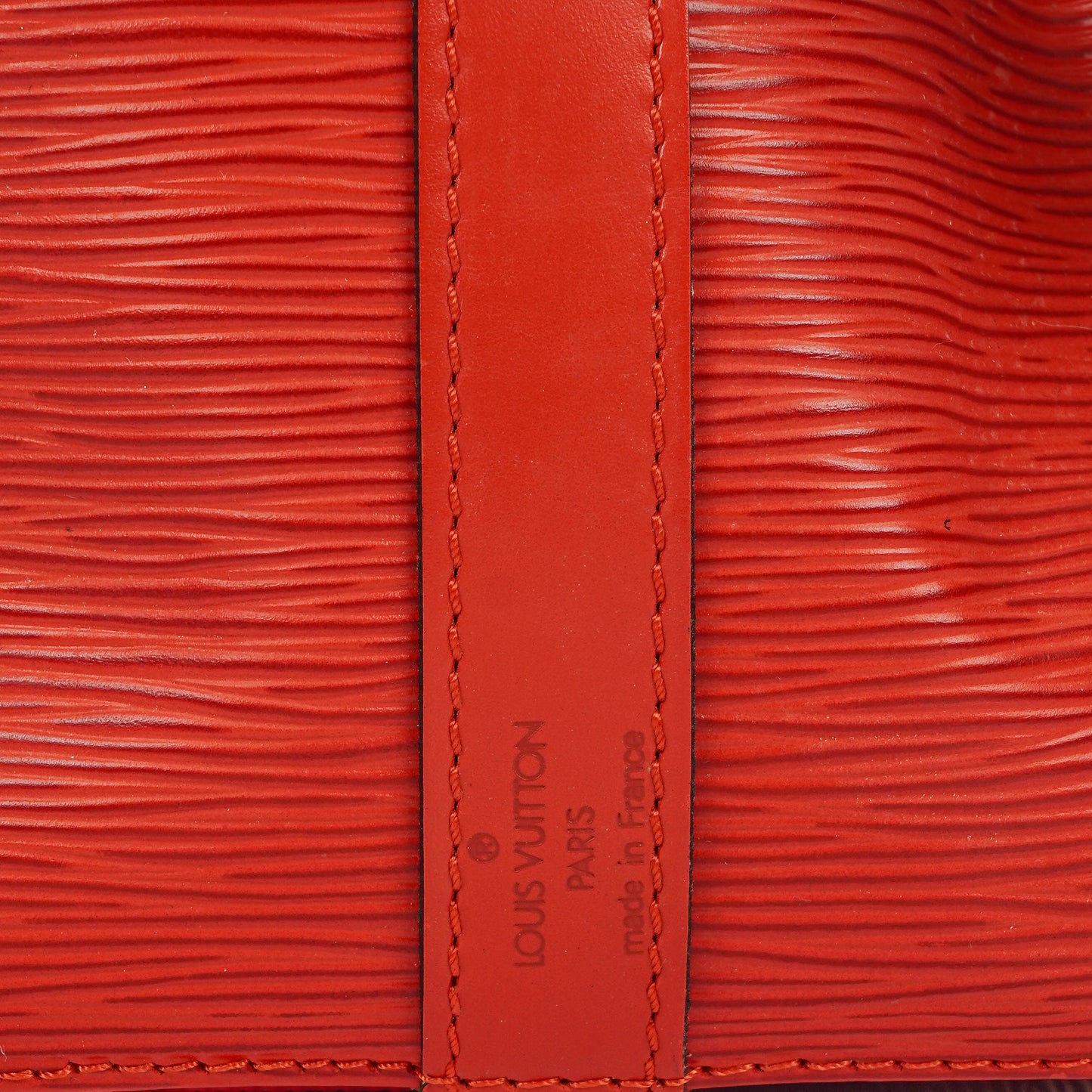 Louis Vuitton Petit Noe Red EPI Leather Shoulder Bag