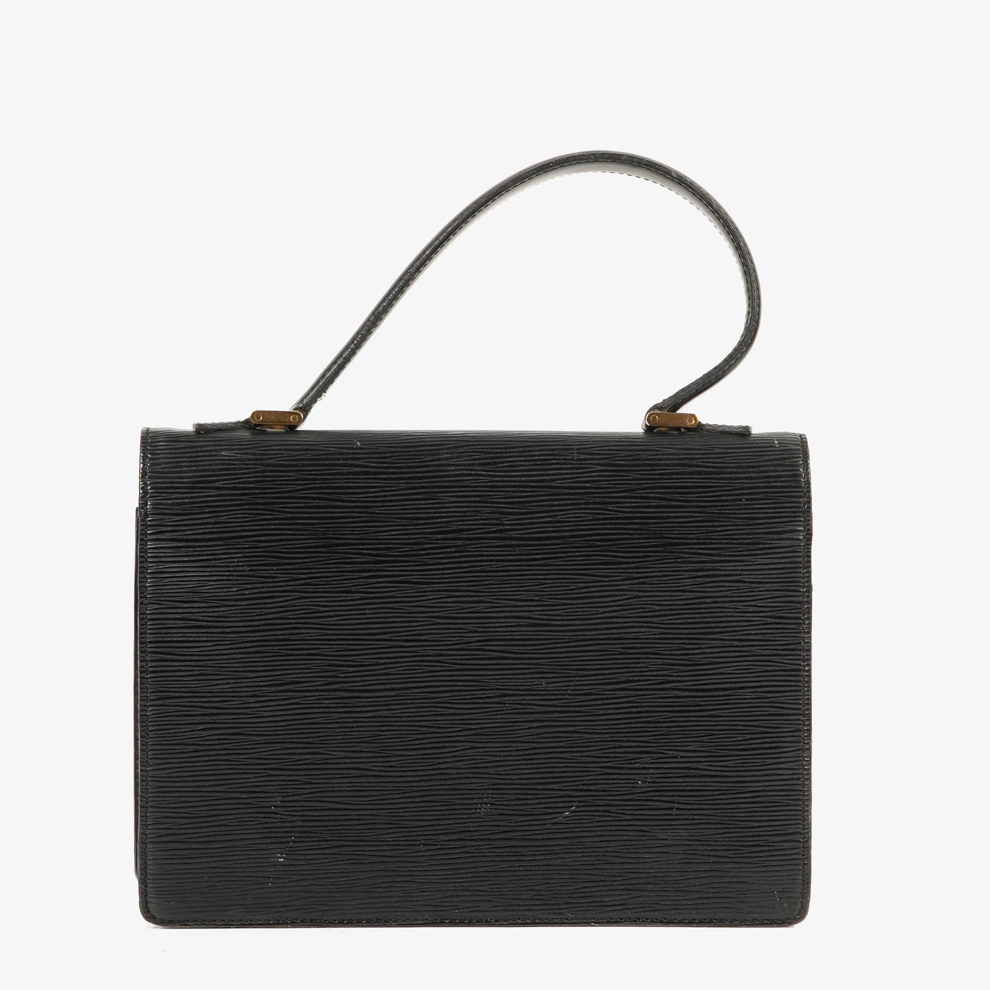 Louis Vuitton Concorde Black EPI Leather Bag