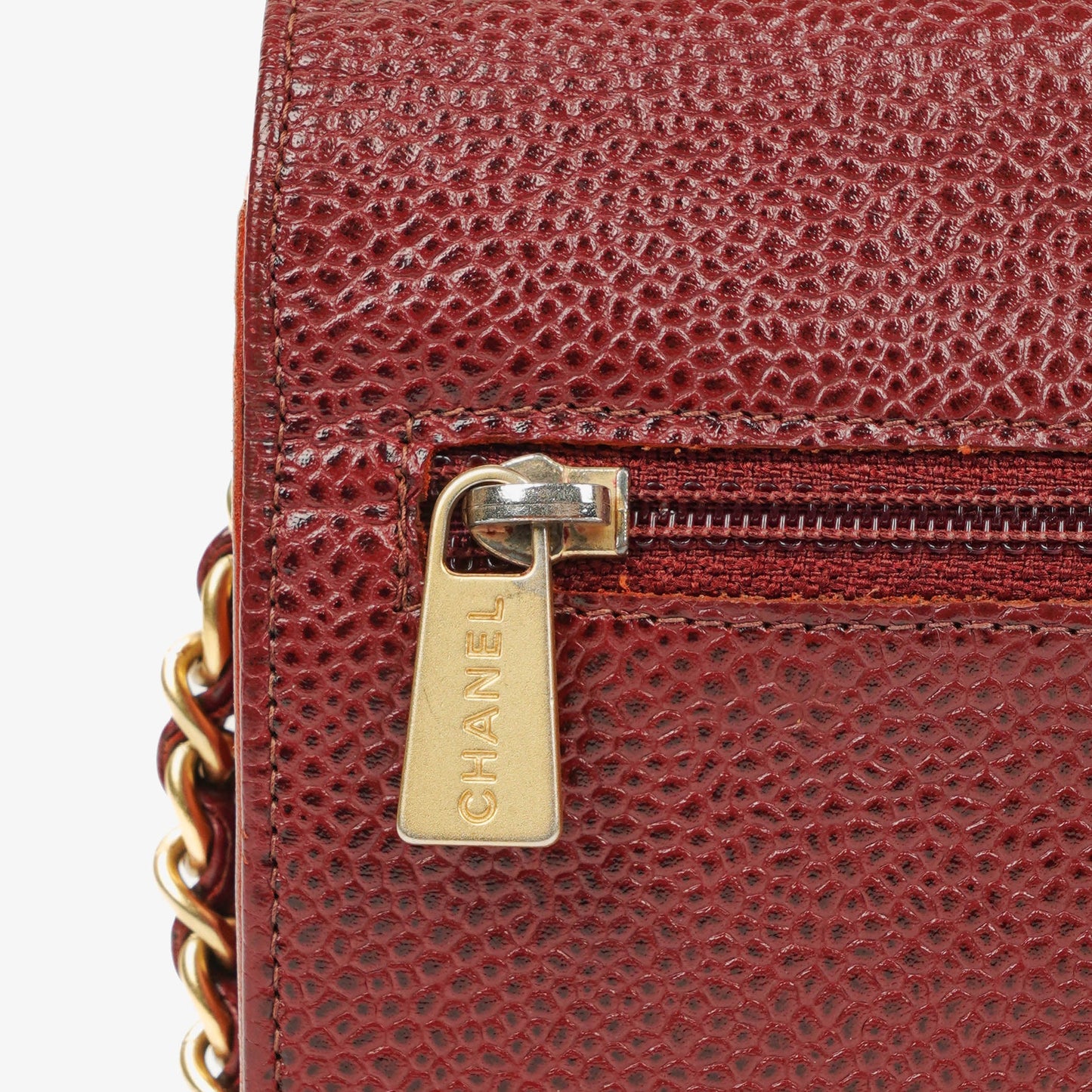 Chanel Timeless Wallet on Chain Caviar Leather WOC