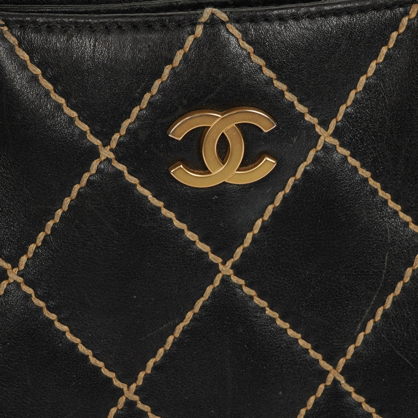 Chanel Wild Stich Calfskin Tote Bag