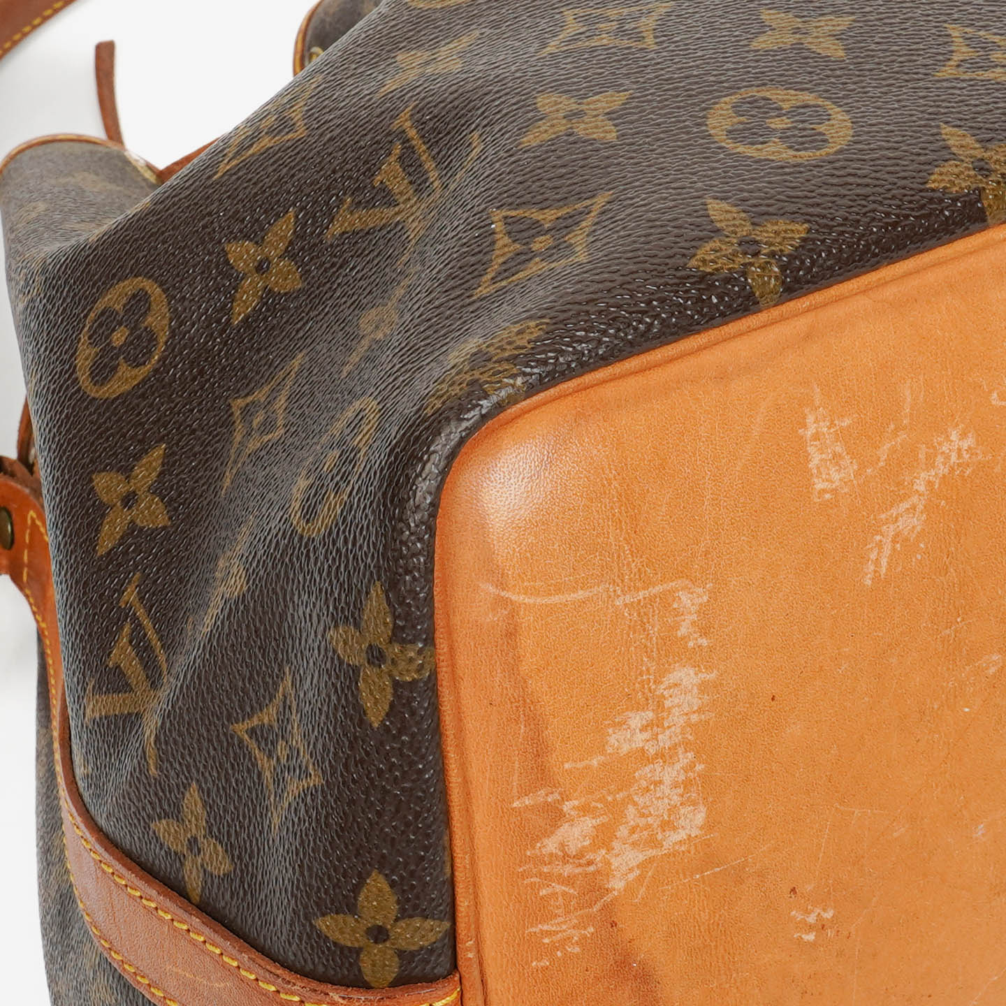 Louis Vuitton Petit Noe Malletier Monogram Canvas Shoulder Bag
