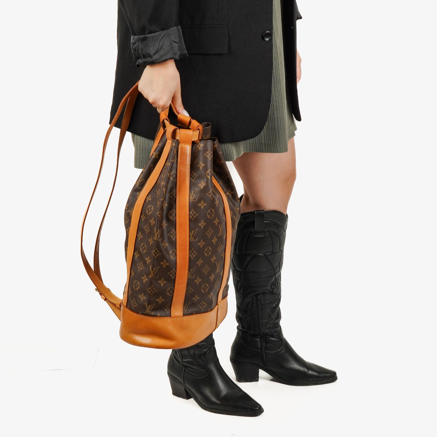 Louis Vuitton Randonnee GM Monogram Canvas Backpack