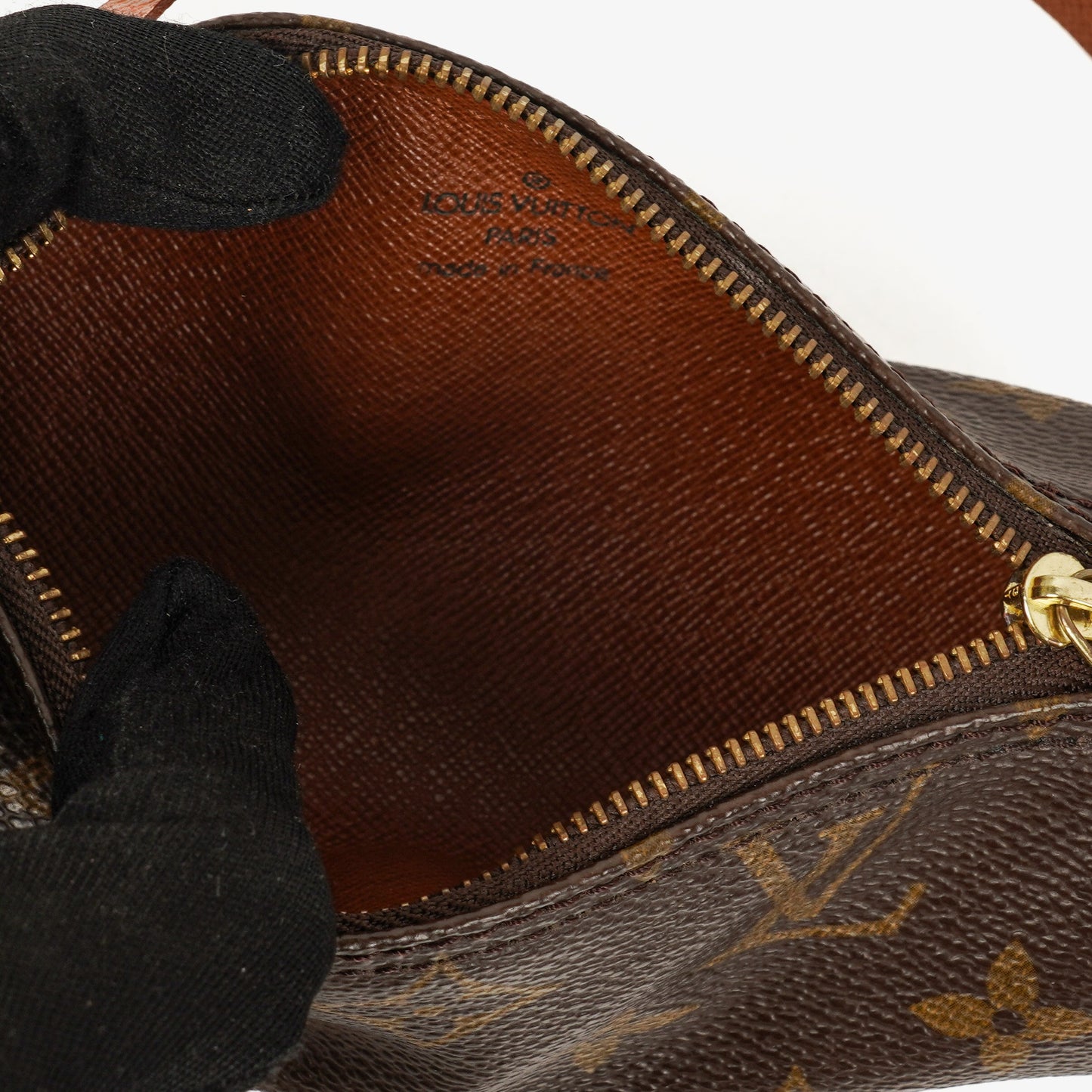 Louis Vuitton Papillon 30  Monogram Canvas Handbag With Mini Papillon Pochette
