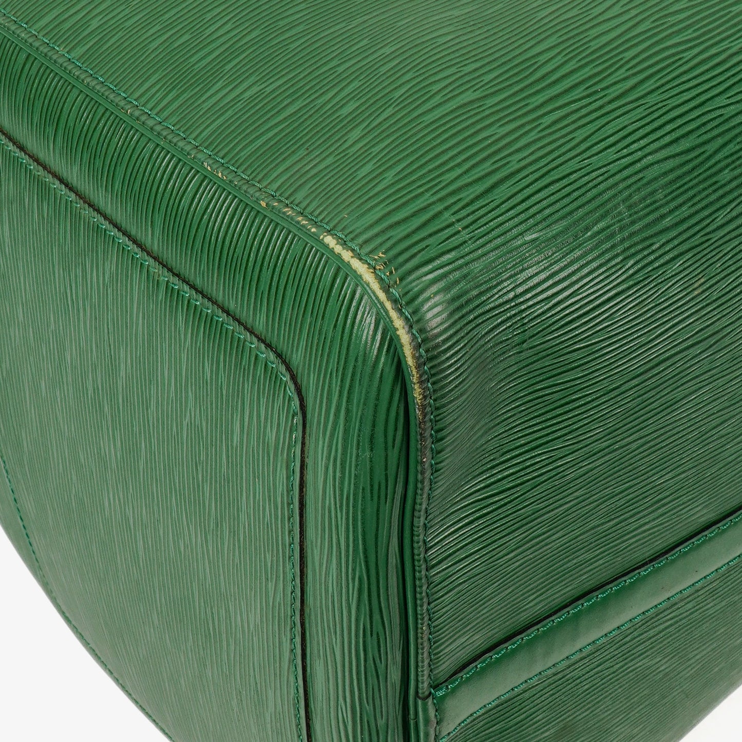 Louis Vuitton Keepall 55 Green EpI Leather Travel Bag