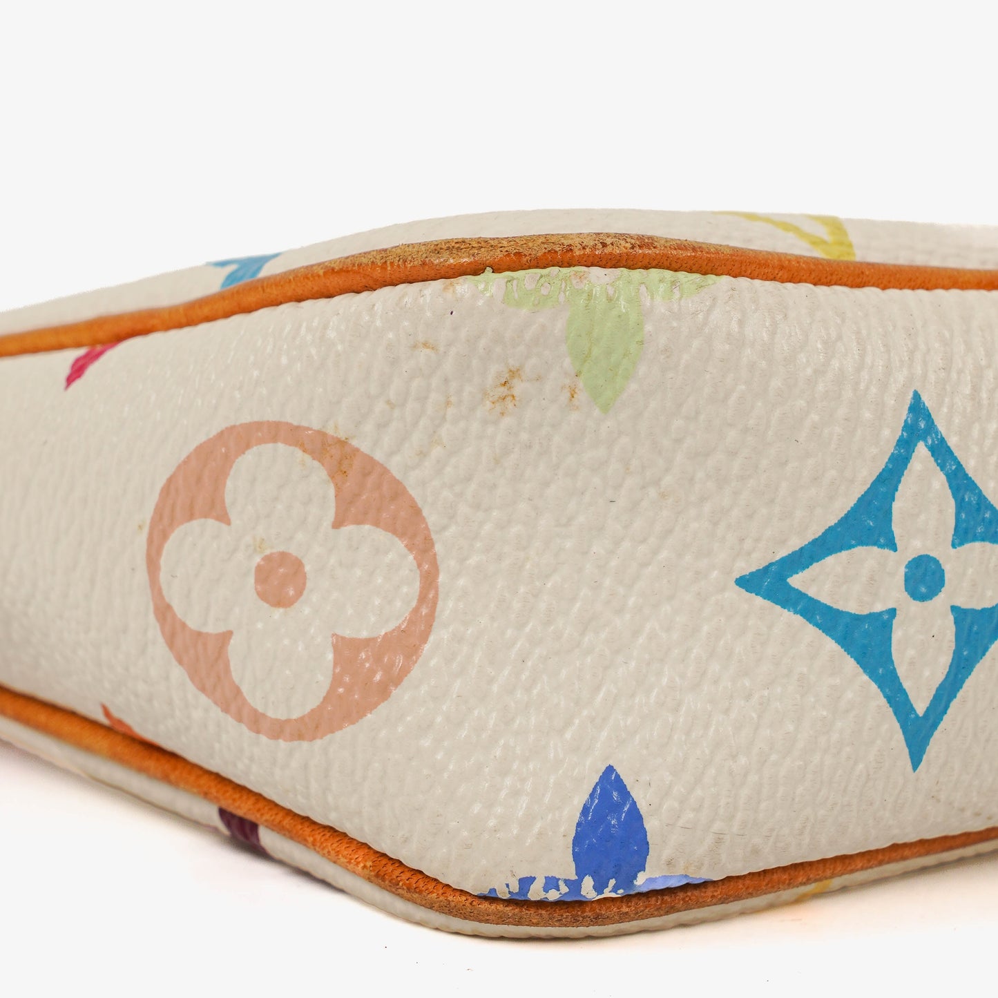 Louis Vuitton Takashi Murakami Pochette Accessoire Multicolor Clutch Handbag