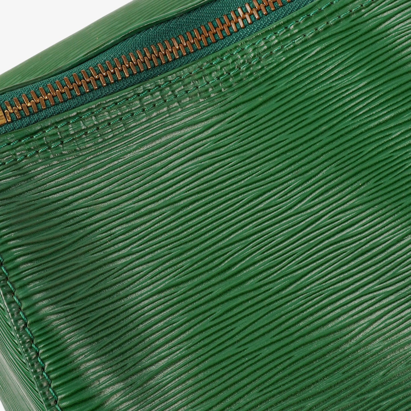 Louis Vuitton Keepall 55 Green EpI Leather Travel Bag