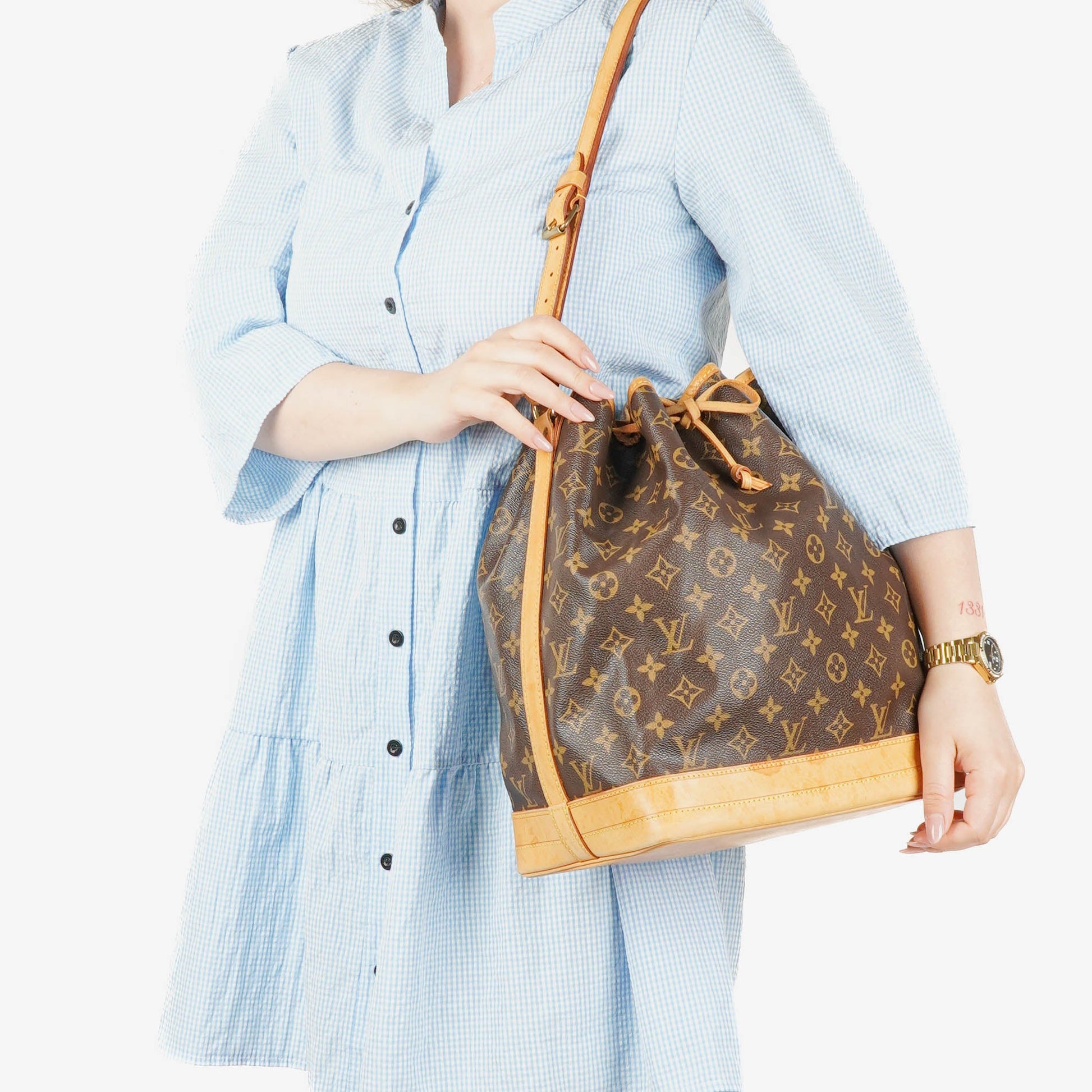 Louis Vuitton Noe GM Monogram Canvas Shoulder Bag