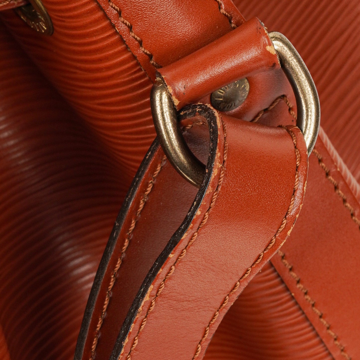 Louis Vuitton Petit Noe Brown EPI Leather Shoulder Bag