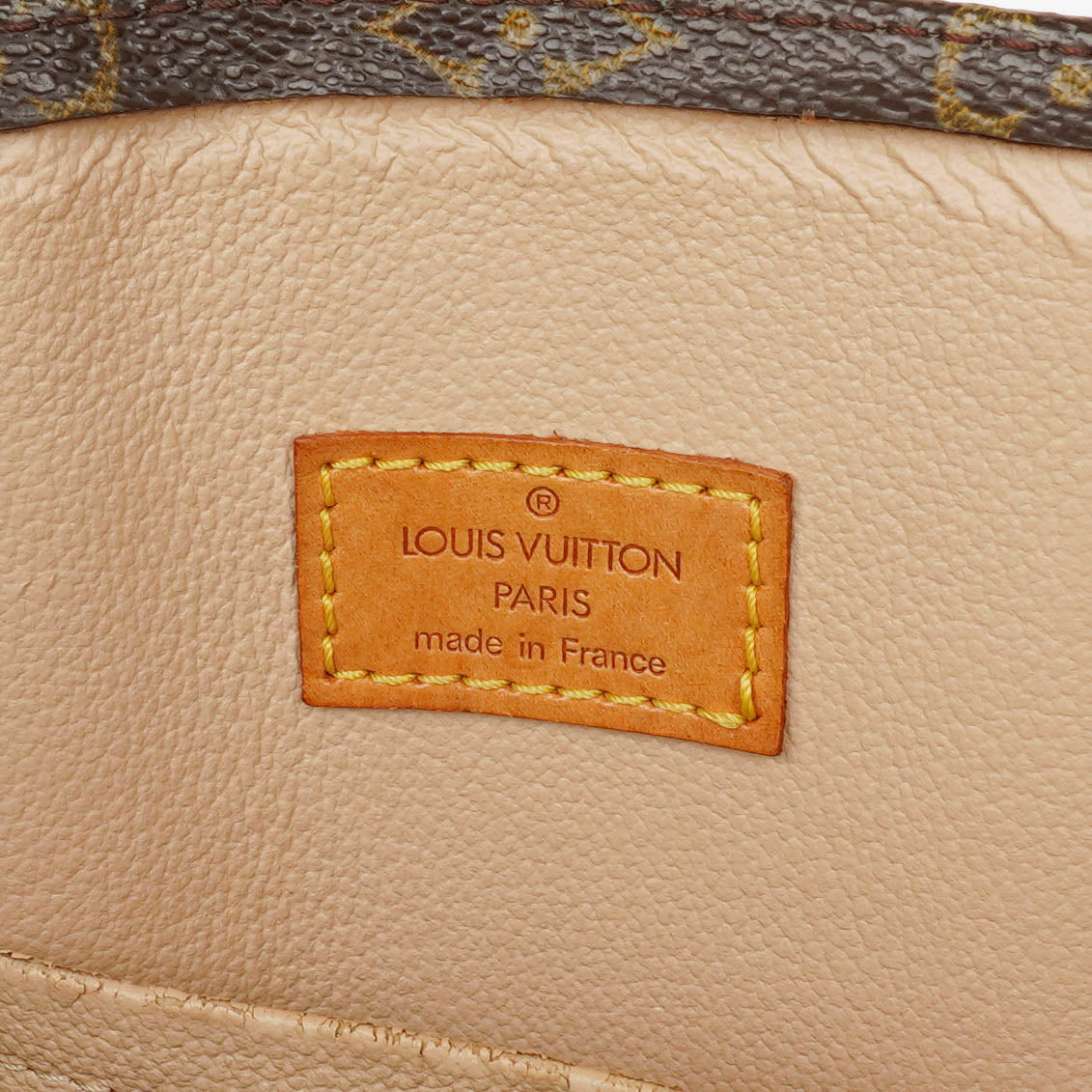 Louis Vuitton Sac Plat Monogram Canvas Bag